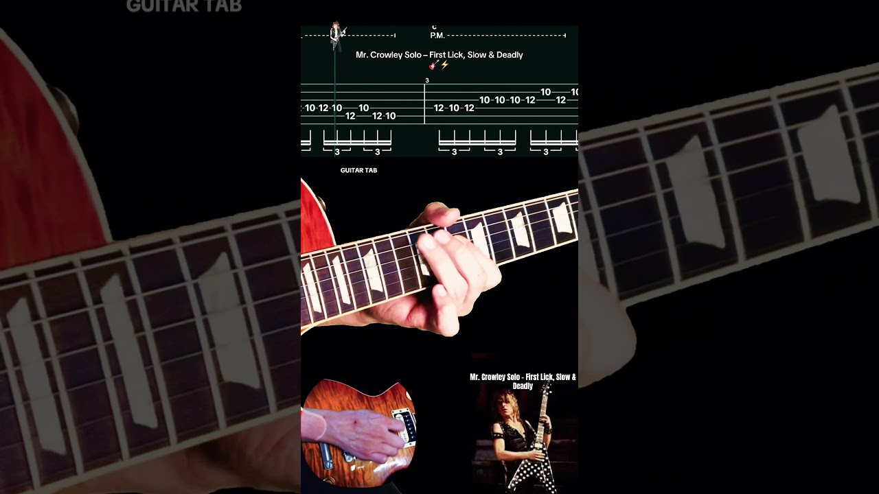 Mr. Crowley Solo &ndash; First Lick, Slow & Deadly 🎸⚡