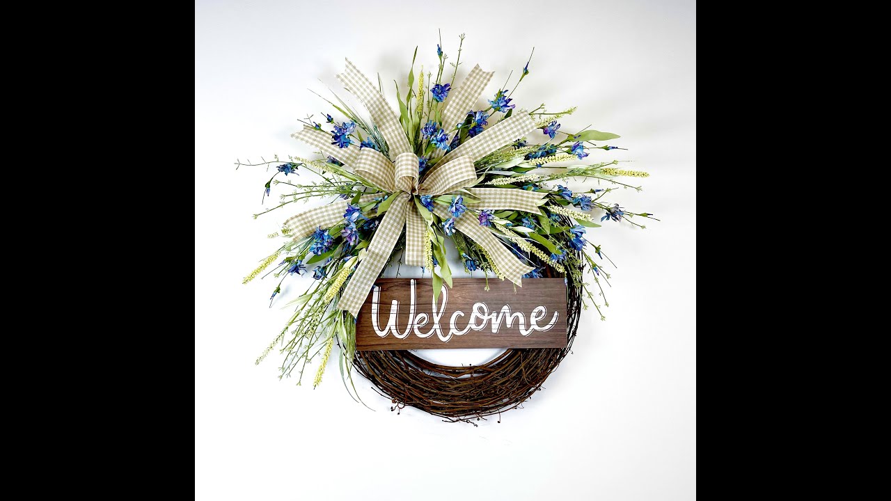 Let's Create an Everyday Welcome Wreath!