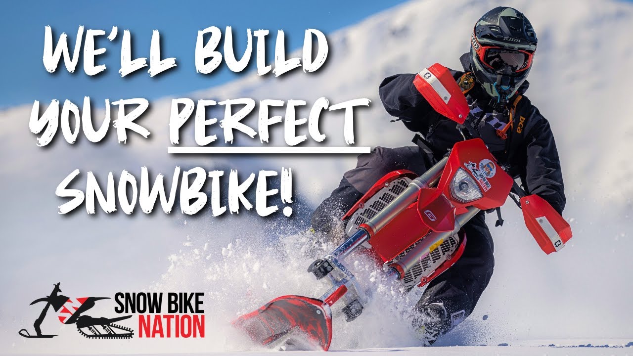Custom Snowbike Builds: Tested, Tuned, and Ready to Rip! + Come on a Snowbike Adventure