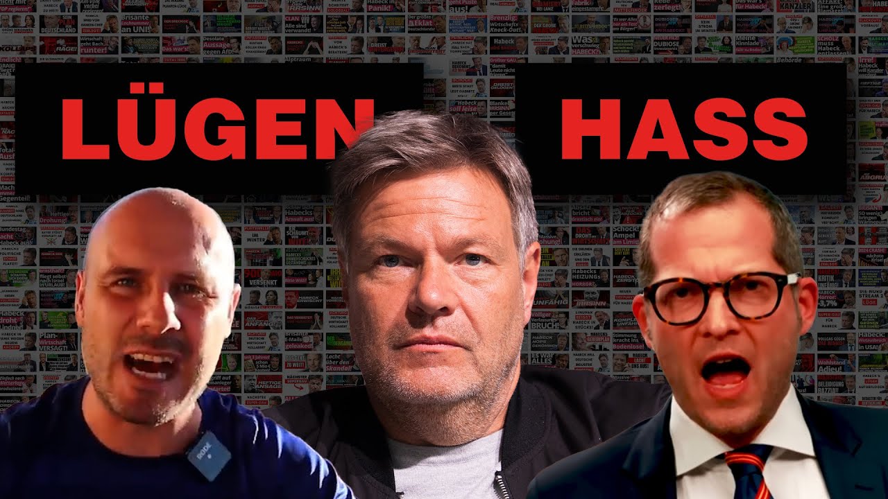 Die wilden Kampagnen gegen Robert Habeck