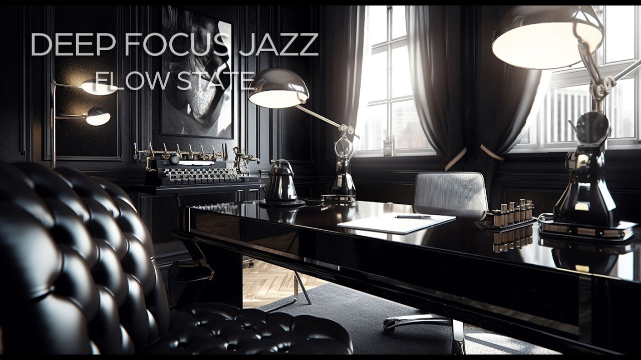 Deep Work Jazz ☕🎷 | Music for Focus in Hi-Fi, Productivity & Flow State