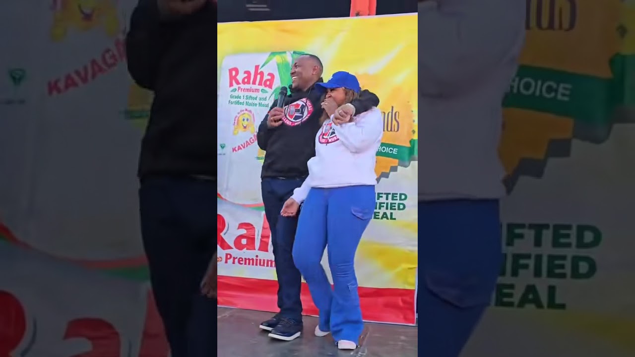 BISHOP BEN KIENGEI WA JCM CHURCH AND REV.JOY BENSON HAPPY MOMENT #trizahnjeriwainaina #samidoh #duet