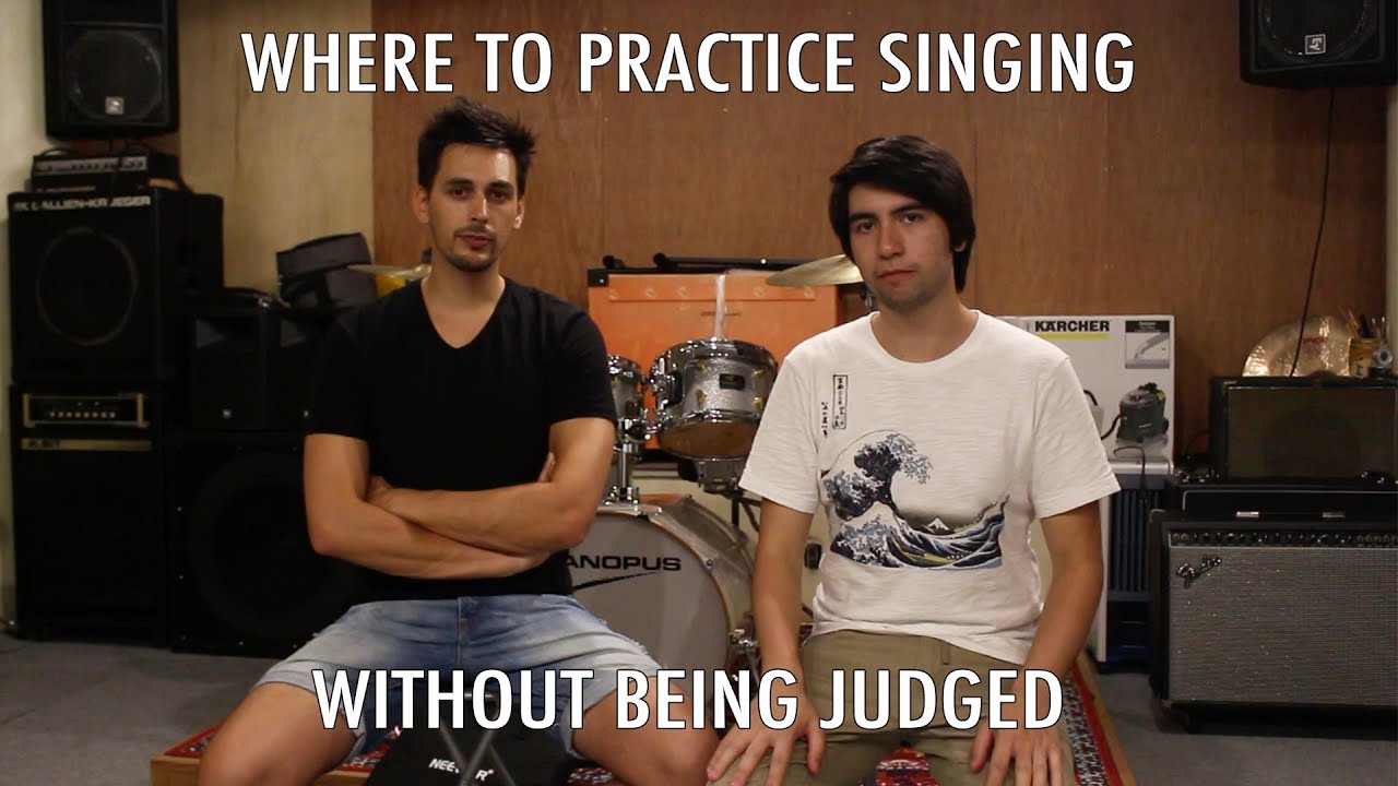 Where To Practice Singing Without Being Judged? Afraid of People Hearing You?