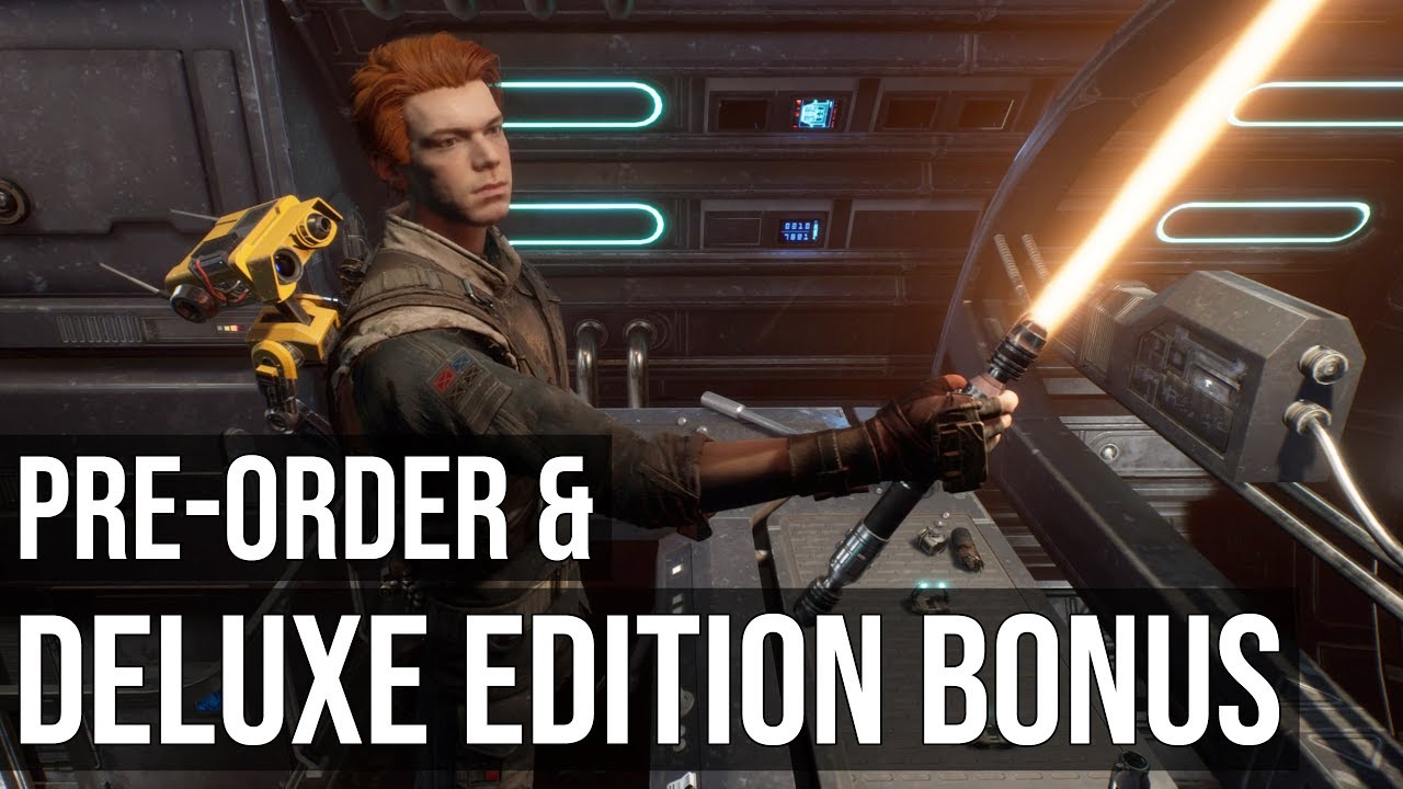 Pre-Order and Deluxe Edition Bonus Content - Star Wars Jedi Fallen Order