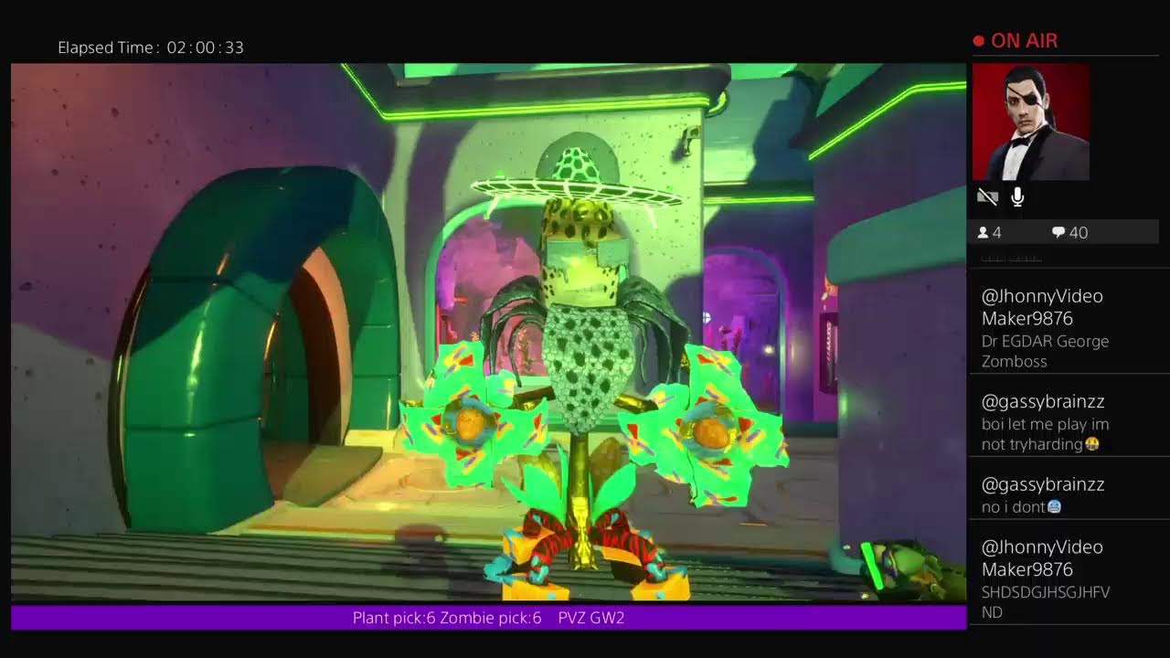 PVZ GW2 streaming to max rank plus 1v1