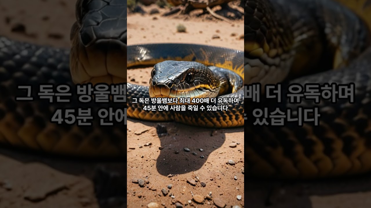 세계에서 가장 위험하고 맹독성이 강한 동물 10종