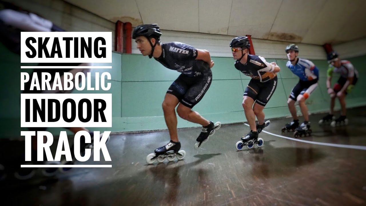 Skating on the Parabolic Indoor Track in Darmstadt
