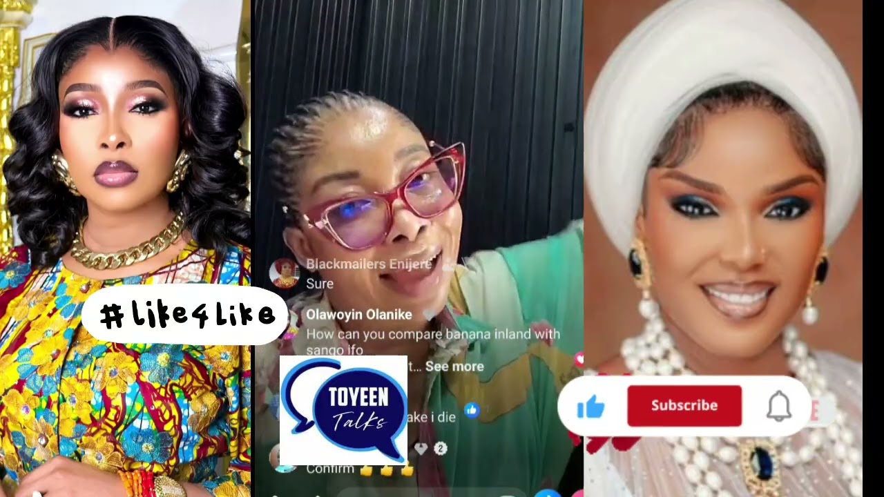 EGBO WHO ARE THOSE PEOPLE IYABO OJO SENT TO FRAME ALHAJA LIZZY ANJORIN??