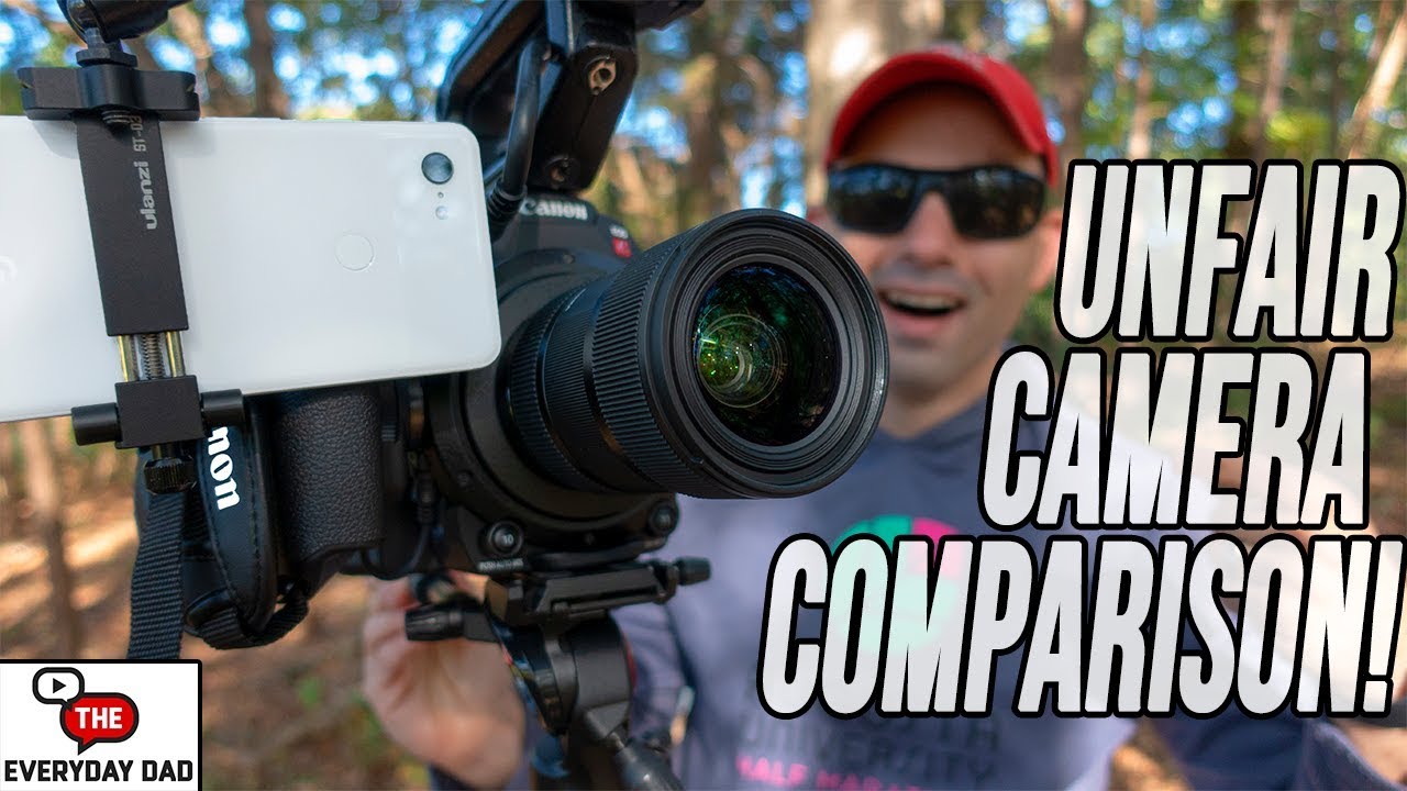 Pixel 3 vs Cinema Camera!  4k Camera Comparison!