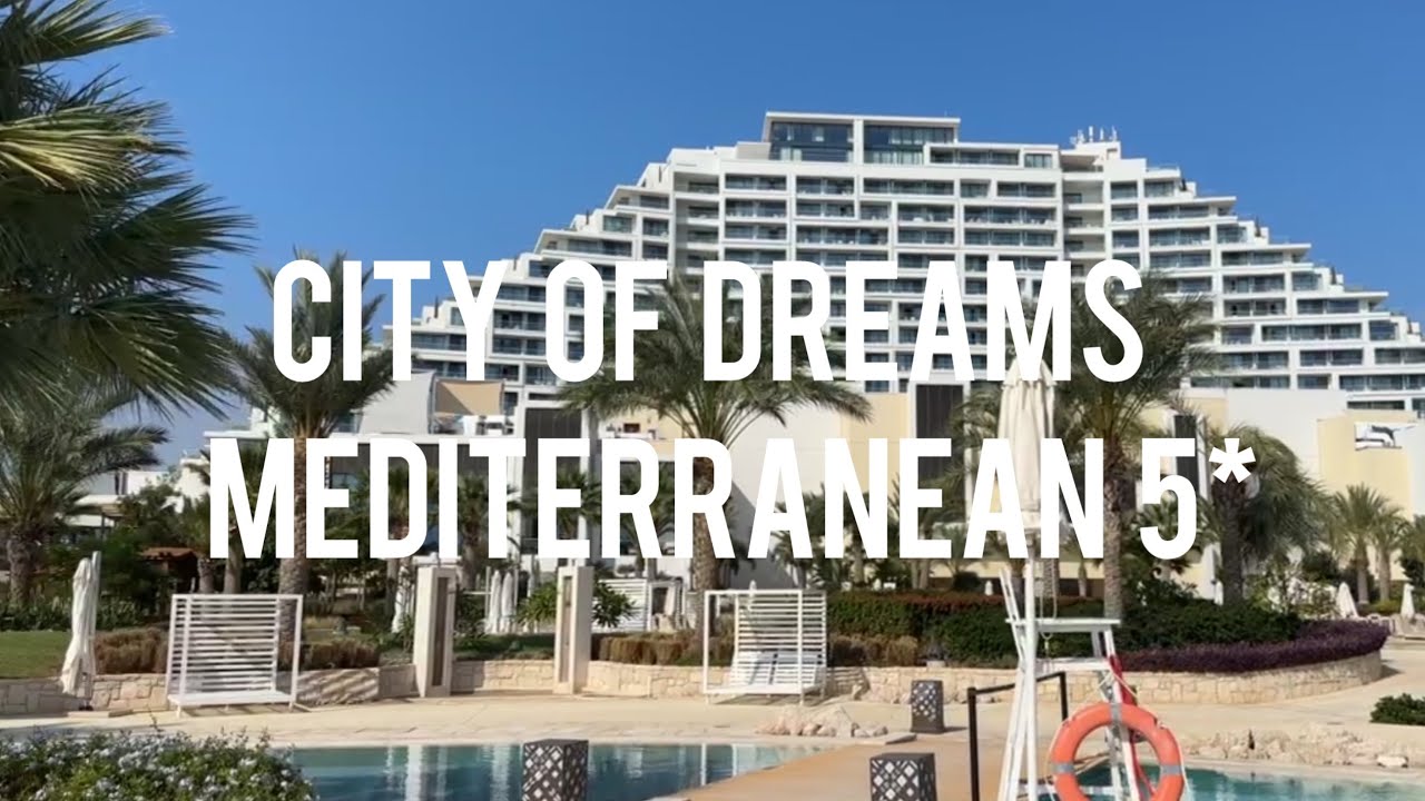 Best of Cyprus 2025. City of dreams Mediterranean 5* - new hotel with biggest Casino, 4k review