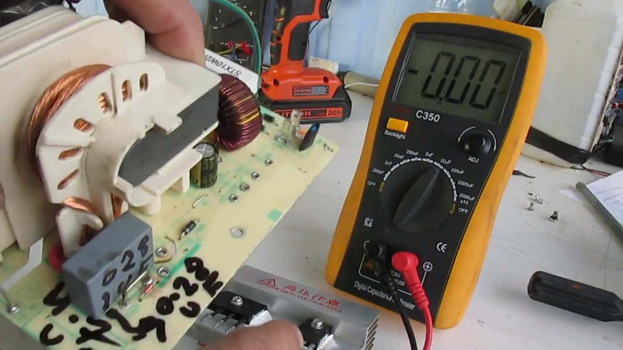 LAS PARTES QUE MAS FALLAN EN UNA TARGETA INVERTER  DE MICROONDAS PANASONIC