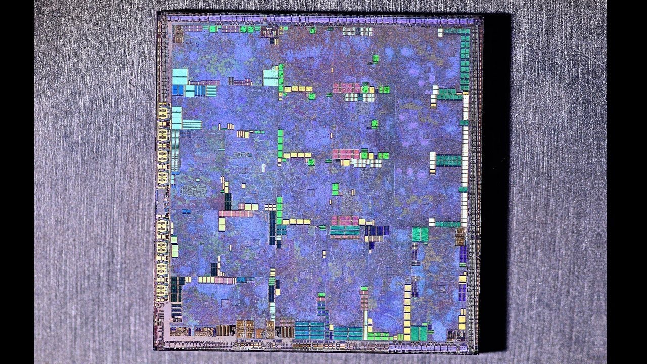 Nvidia NV42 (GeForce 6800) die shot