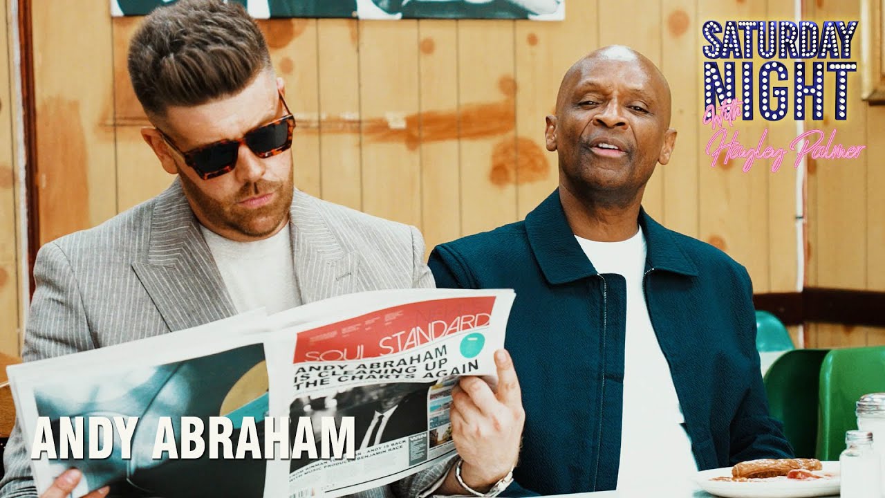 Andy Abraham on Saturday Night With Hayley Palmer