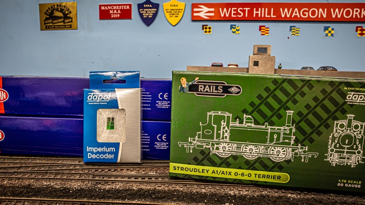 Tuesday Night LiveStream - A Quick Look At The Rails Of Sheffield A1/A1x Terrier & Heljan BOC Wagons