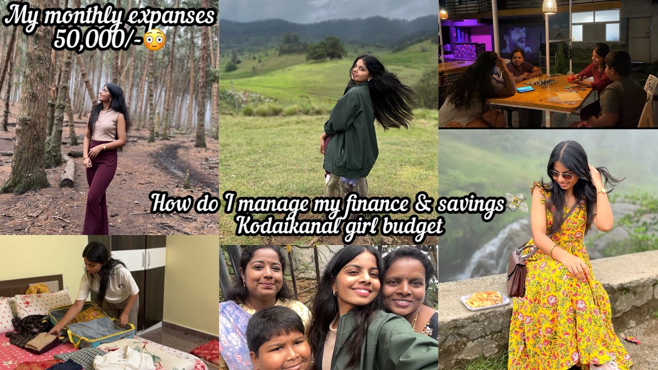 Vlog#70 How to budget & Save in your 20’s💰|Kodaikanal trip details⛰️||Fortune sunflower oil #diml