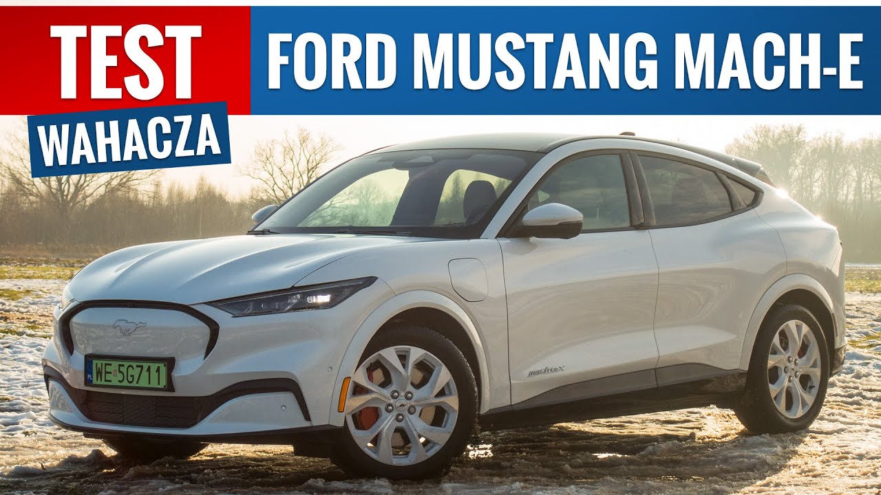 Ford Mustang Mach-E 2023 - TEST PL (98 kWh 351 KM) Może, ale nie musi być mustangiem