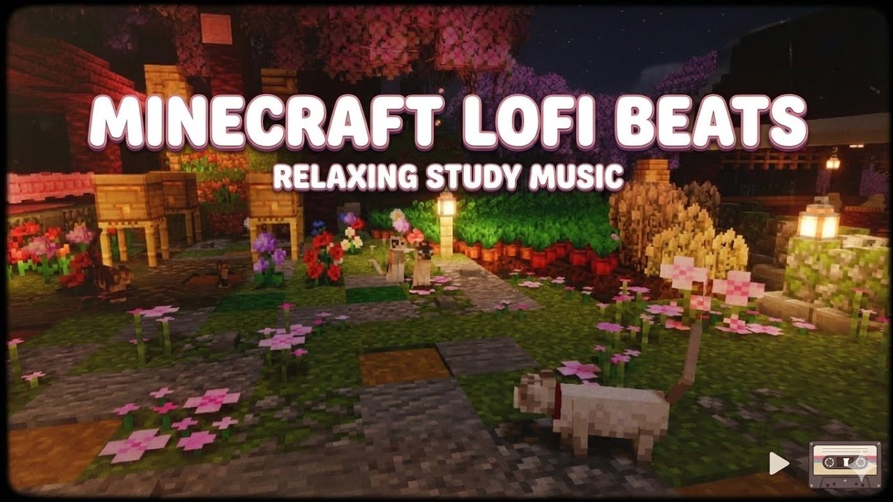 Relaxing Minecraft Lofi — Soothing Beats for Study, Sleep & Focus