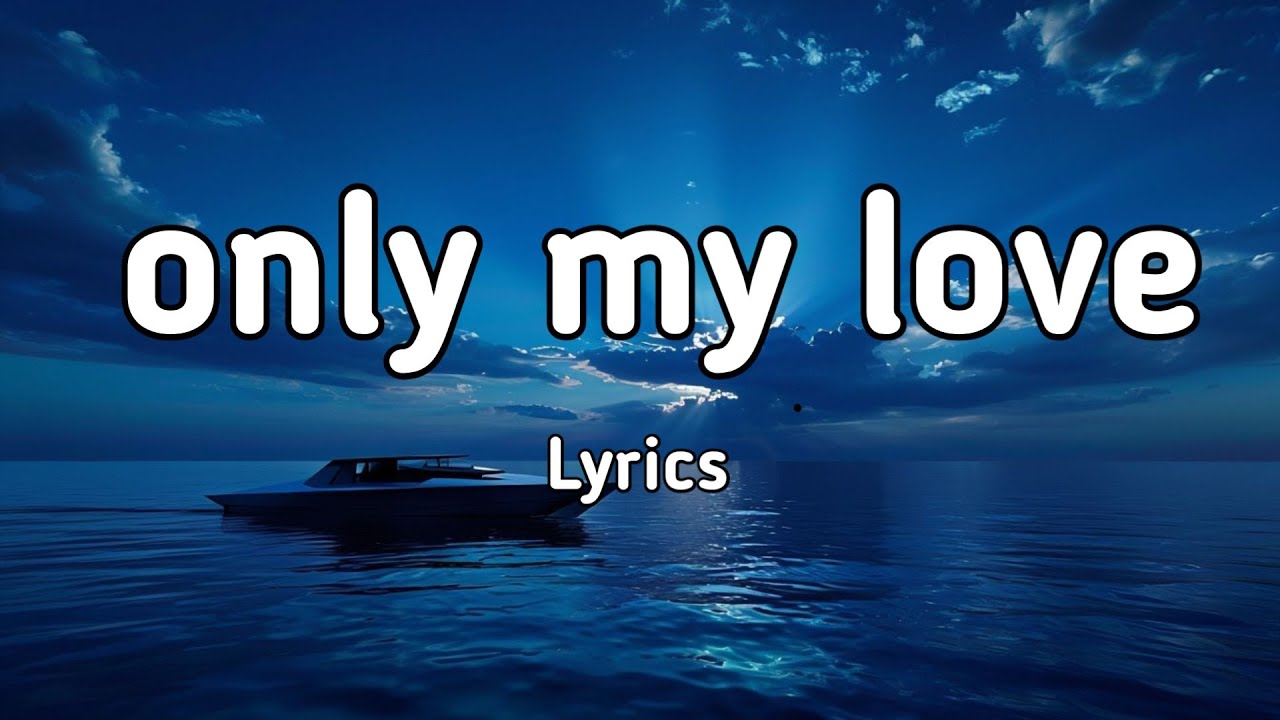 Only My Love 💋||English [Lyrics] New Most Love Song ❤️ 2025🎵🎶🎧