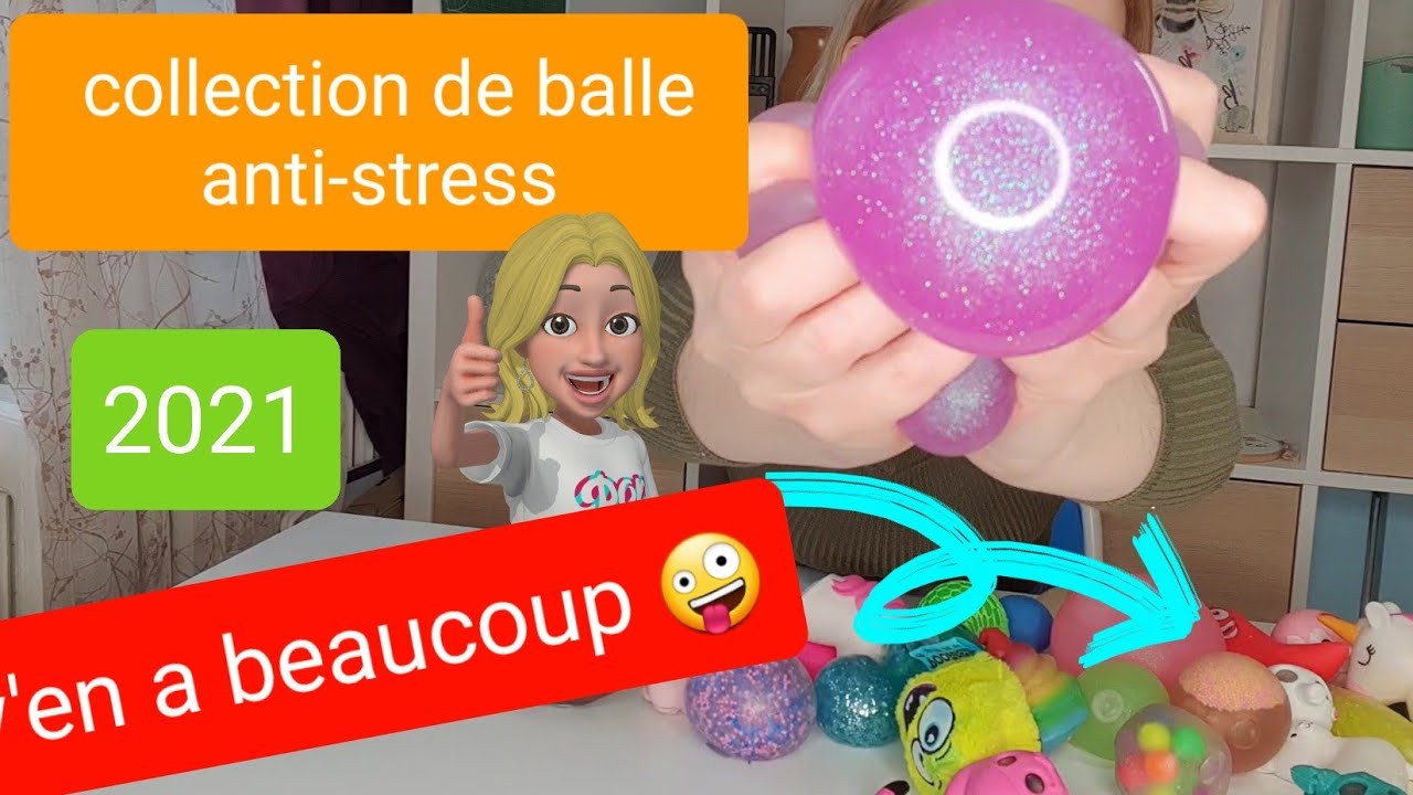 Ma collection de balles anti stress slime 2021, je découvre une balle moisie 🙀🤮