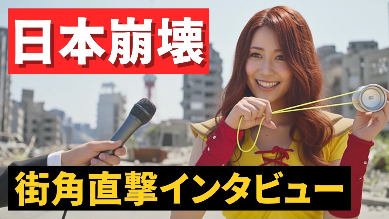 【20XX年】全てが崩壊した日本で「生き残った人」にガチでインタビューしてみた🎤【終末世界の日常】