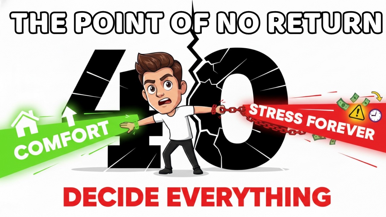 Why Your 40s Decide If You’ll Be Comfortable or Stressed | Personal Finance for Beginners