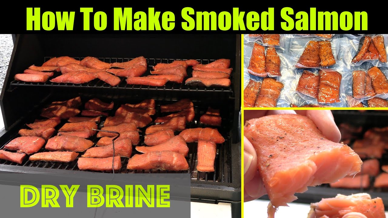 How To Make Smoked Salmon (Dry Brine) - Delicious Smoked Salmon From Captain Zac! Juneau, Alaska!