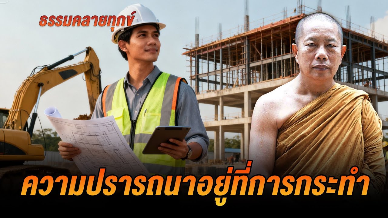 ธรรมคลายทุกข์ : ความปรารถนาอยู่ที่การกระทำ - จากพระมหาบุญช่วย ปัญญาวชิโร