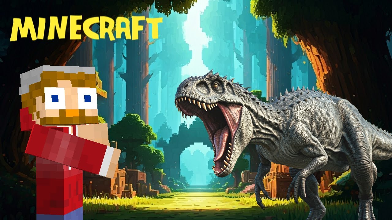 I Went to the Indominus Rex Concert! Minecraft