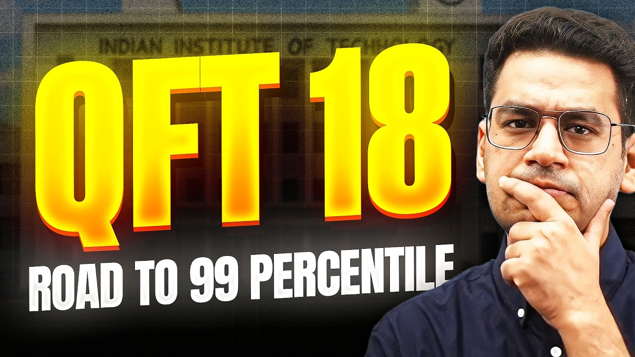 Quizrr Full Test 18 | Road to 99 Percentile | New Pattern Test for April Attempt | Anup sir