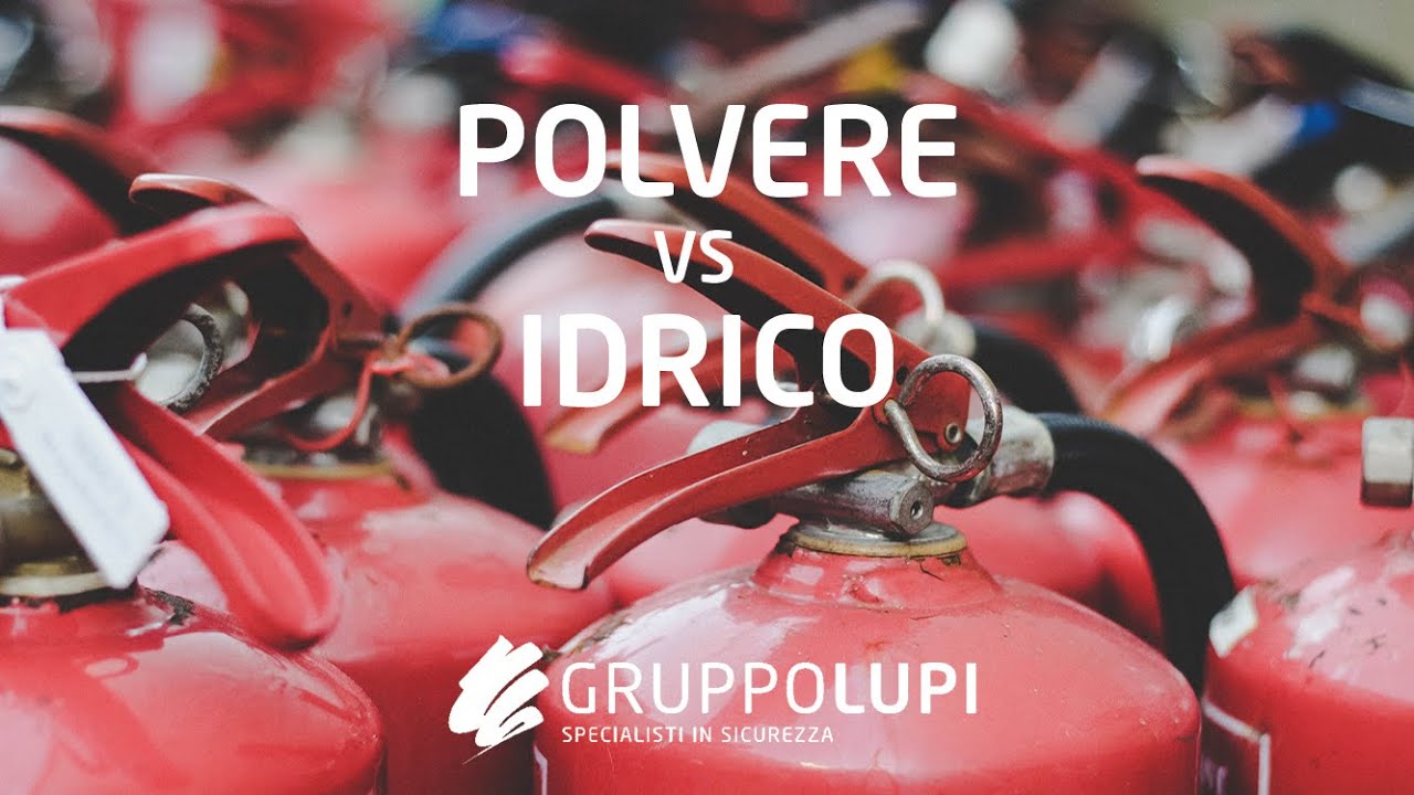 Estintore a polvere vs estintore idrico: differenze nell’uso reale