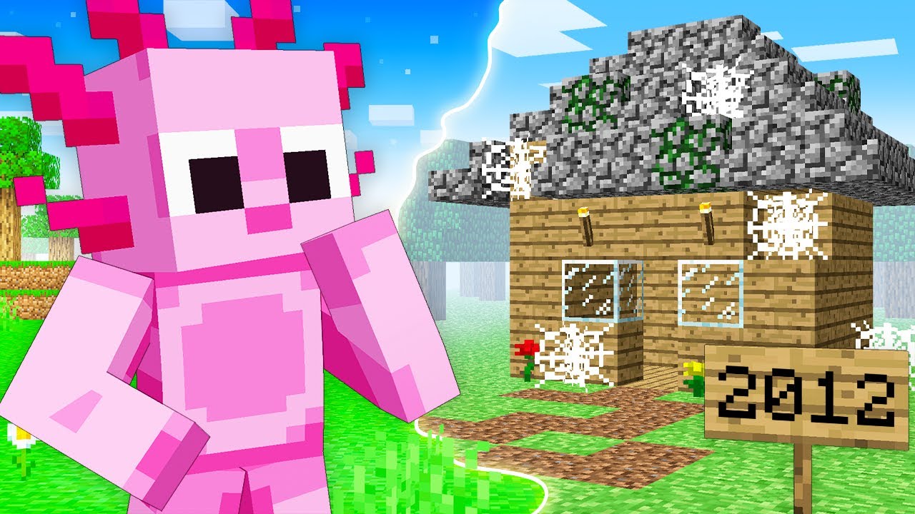 I Found AXY's SECRET Minecraft World From 13 Years Ago!