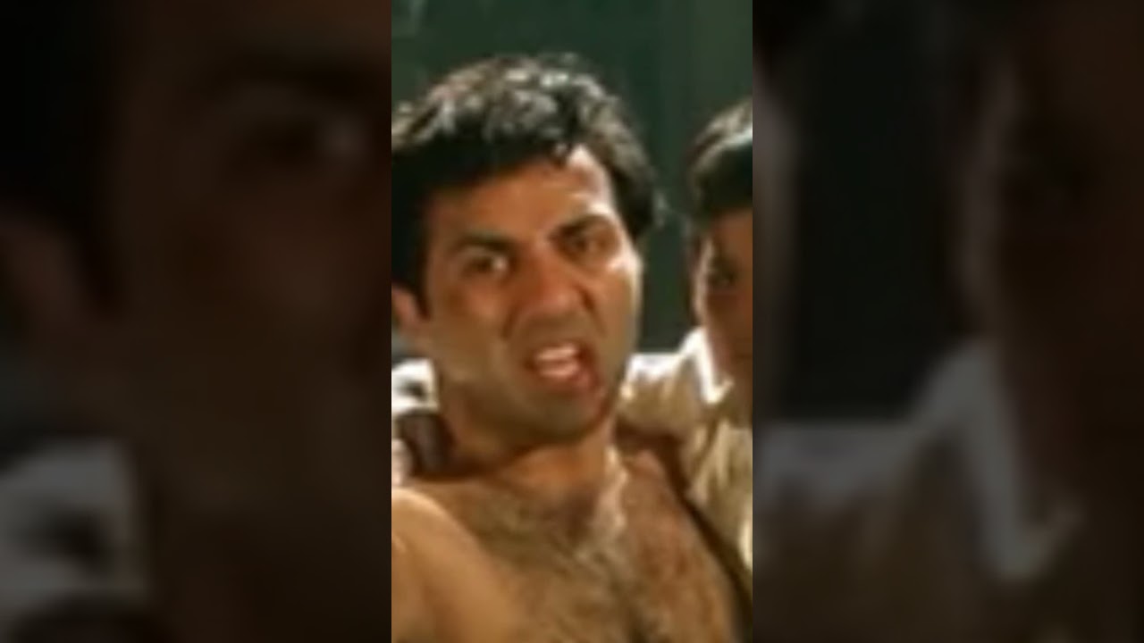 Tu kahe to bhoku tu kahe to katu #ghatak#sunnydeol #bollywoodmovies #shorts #short