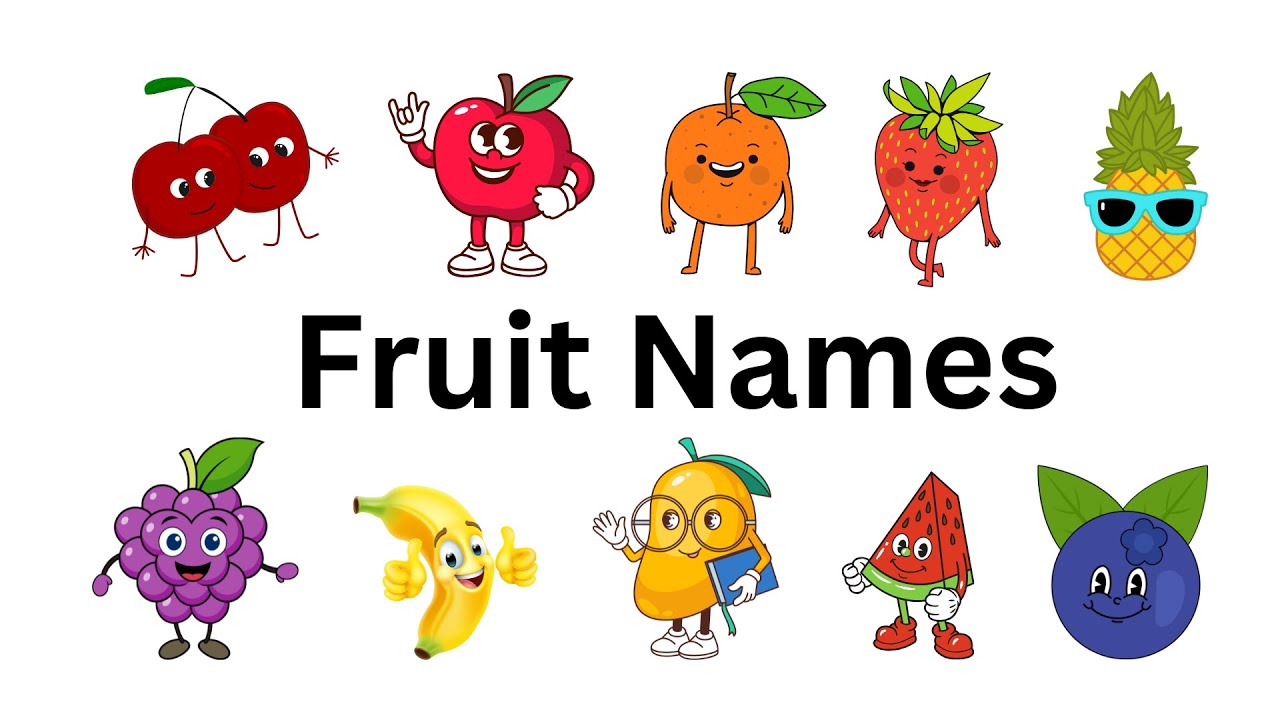 Common Fruits for Kids | Fun Learning with DhruboSphere! #CommonFruits #FruitsForKids #KidsLearning