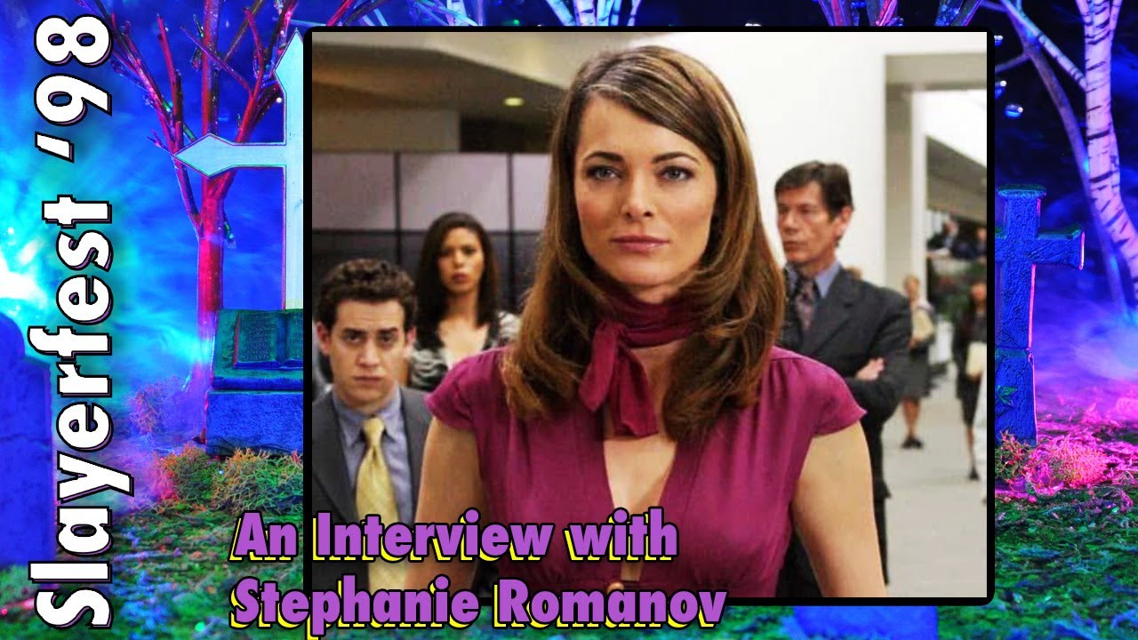 An interview with Stephanie Romanov aka Lilah Morgan herself from ANGEL