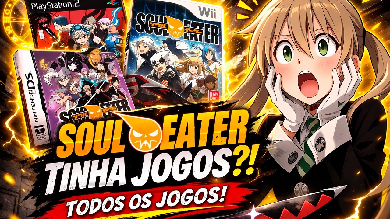 Joguei o Soul Eater do Wii e ele é MUITO MELHOR do que eu esperava! 🤯