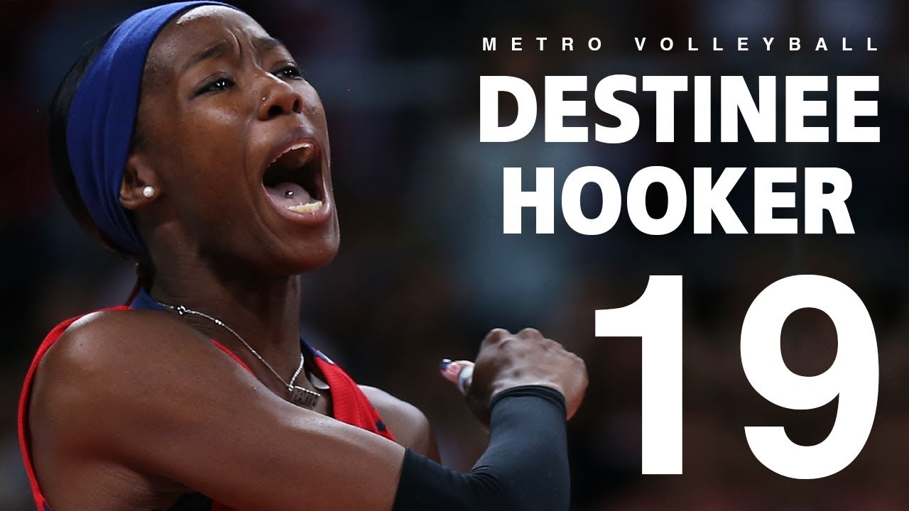 Super Jump Destinee Hooker | Women's Volleyball London 2012