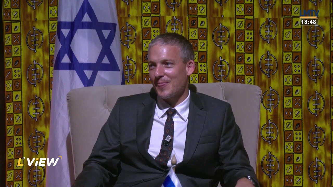 L'VIEW EN DIRECT AVEC L'AMBASSADEUR DE L'ETAT D'ISRAEL EN CÔTE D'IVOIRE.