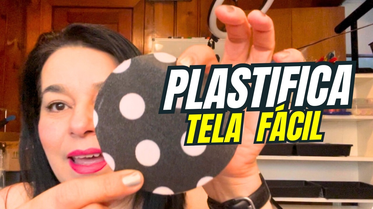 Plastifica Cualquier Tela | Técnica Fácil y Económica