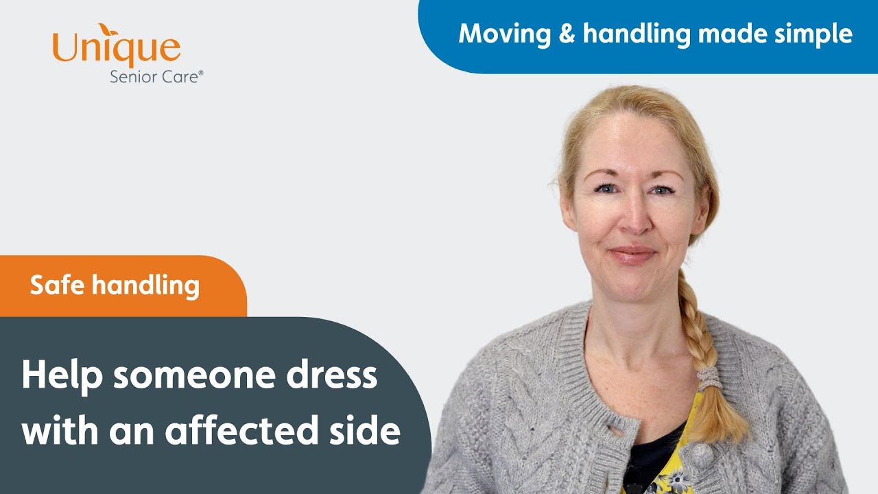 How to Help Someone Dress with an Affected Side