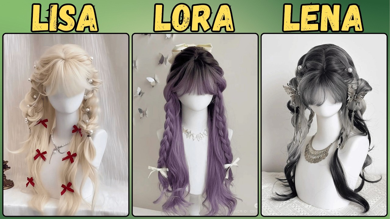 Lisa 💖 Lora 💫 or Lena 🎀 | Pick Your Vibe! | Aesthetic Challenge 
