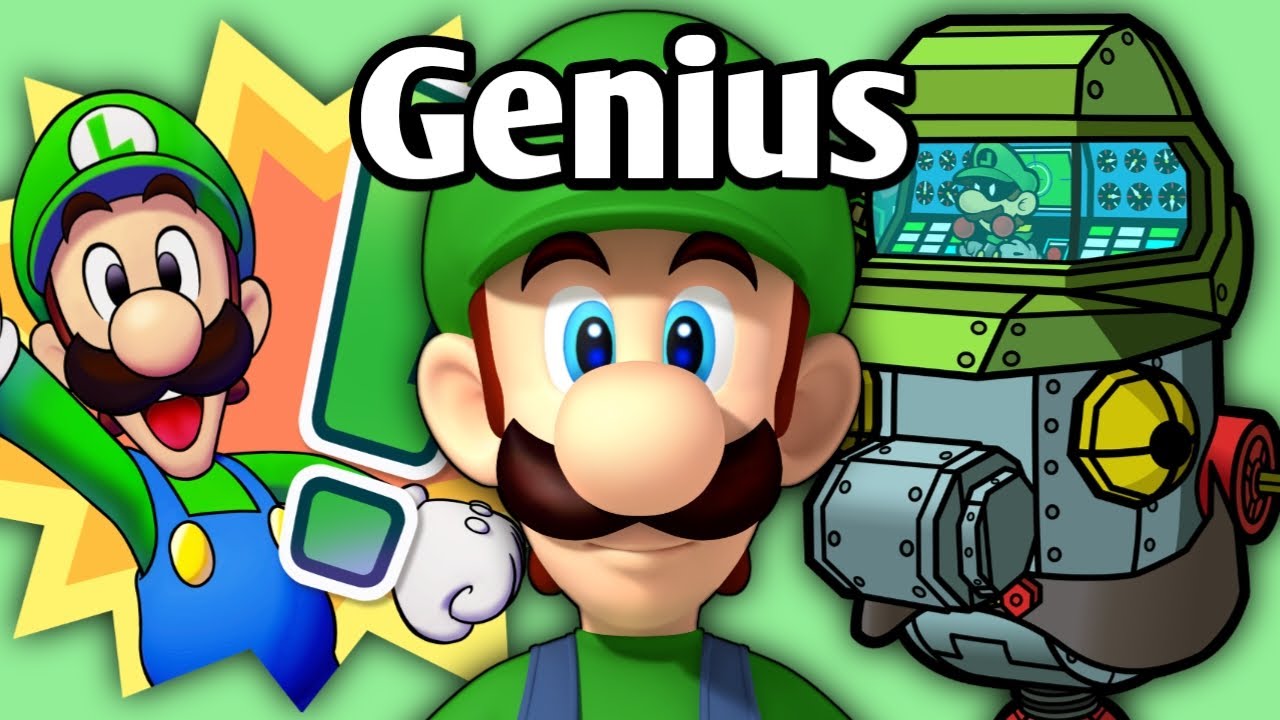 Луиджи — самый умный персонаж Nintendo