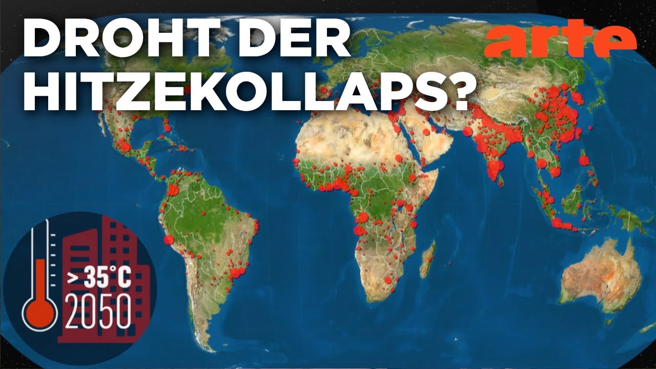 Städte angesichts von Hitzewellen | Mit offenen Karten | ARTE