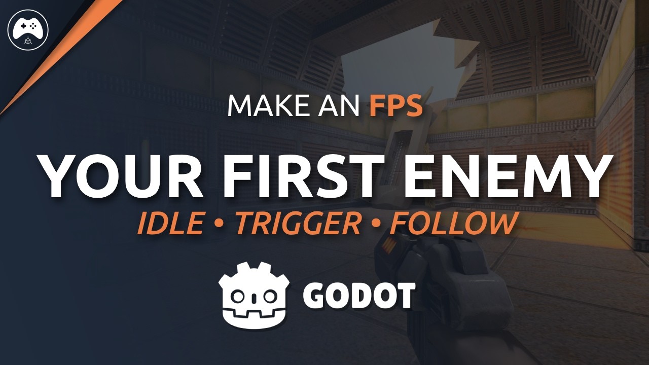 Basic Enemy AI & Navigation - Godot FPS Series #14