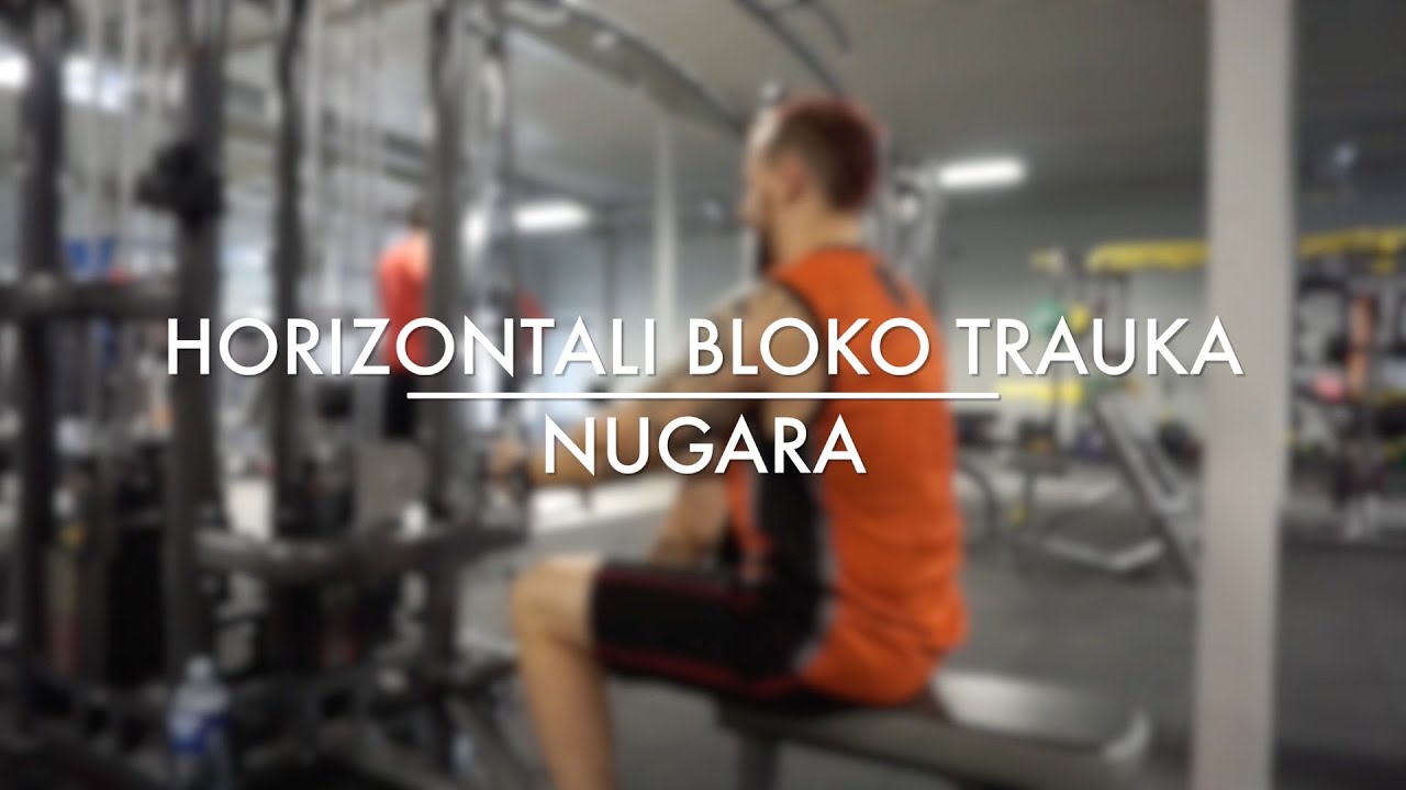 #IronAcademy: Nugara. Horizontali bloko trauka. Ironman.lt & O. Ringys