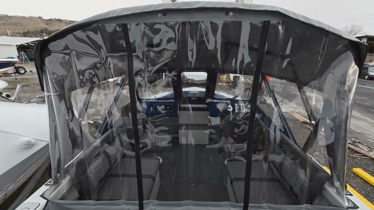 2026 Weldcraft Rebel 180 Isinglass installation