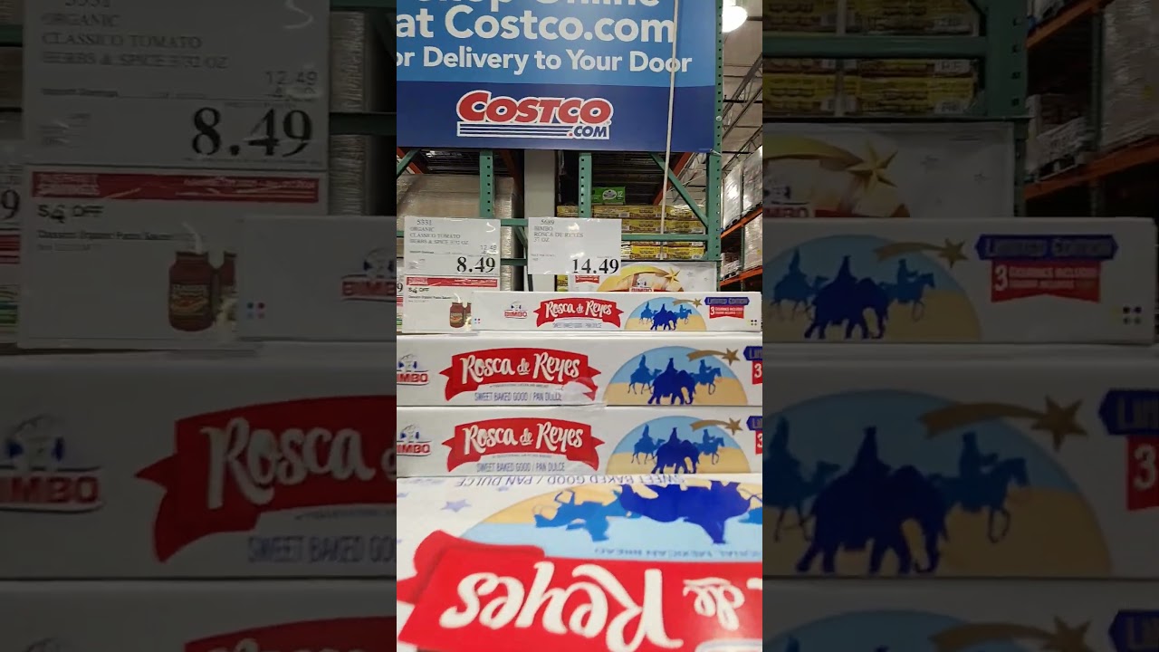 Rosca de Reyes at Costco #foodie #reyesmagos #bread