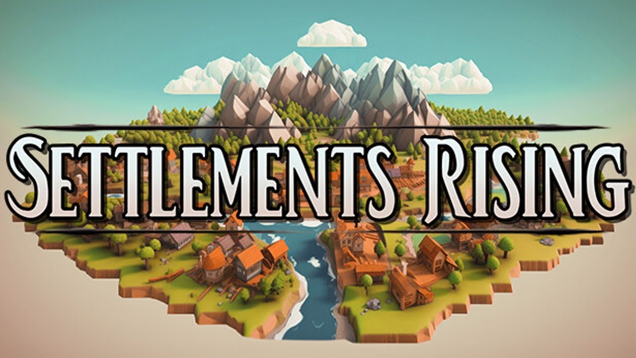 New Medieval Colony Builder!! - Settlements Rising