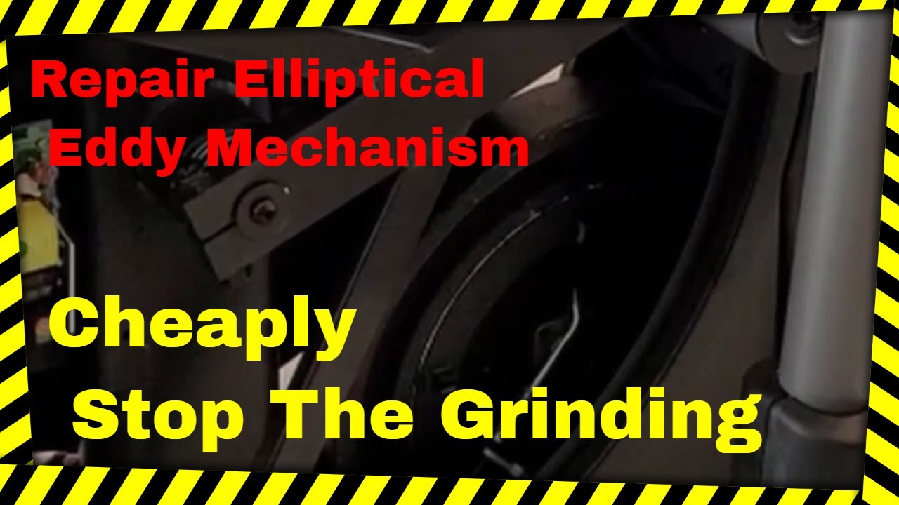 Eddy Mechanism / Flywheel Rebuild For iFit Elliptical (No Unnecessary Dialogue)