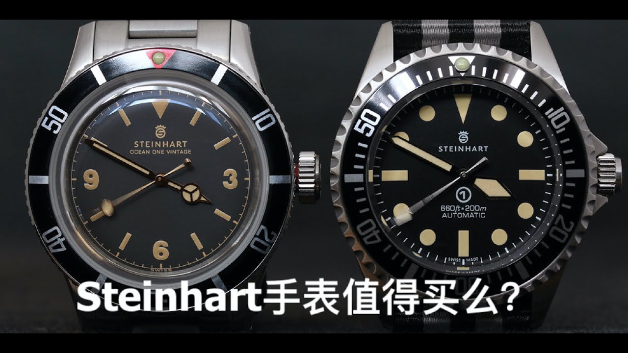 3千人民币的劳力士！ Steinhart手表值得买么？Unboxing Steinhart Ocean Vintage Military Watch - Better than Rolex?