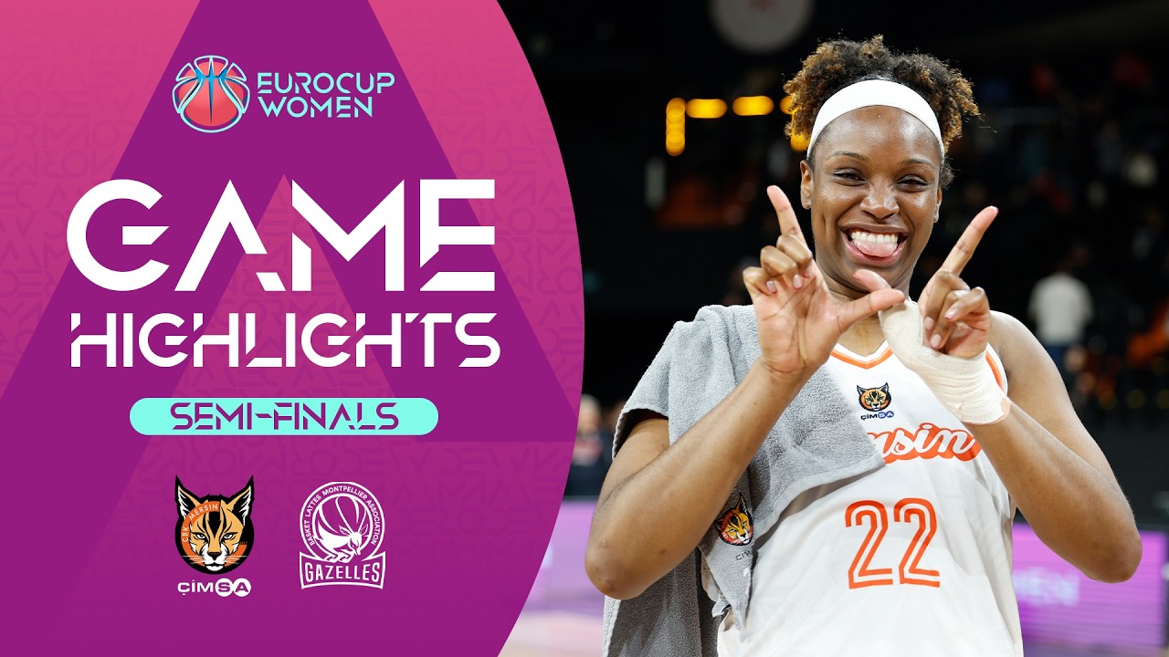 CIMSA CBK Mersin v BLMA | Semi-Finals | Highlights | EuroCup Women 2025-26